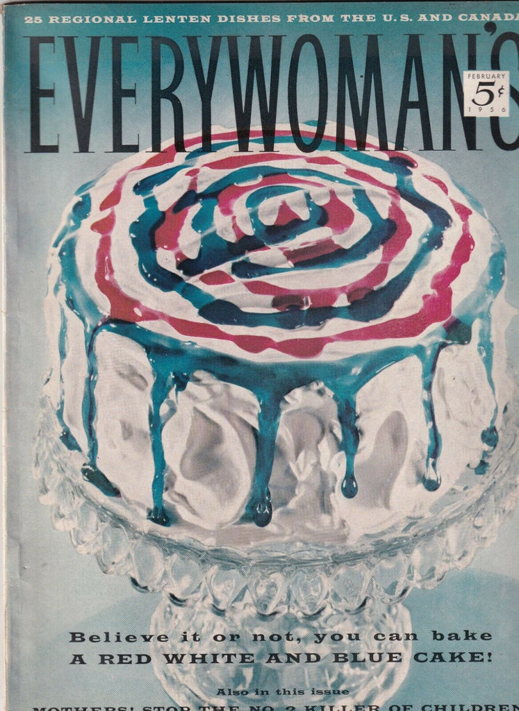Everywoman's Mag 25 Lenten Dishes February 1956 100719nonr