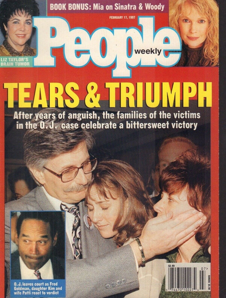 People Magazine O.J. Simpson Case February 17, 1997 021218nonr
