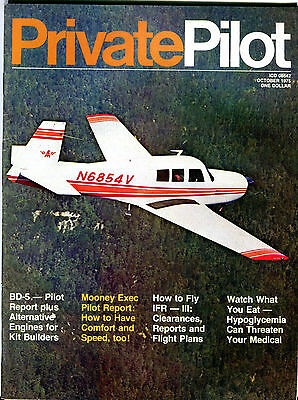 Private Pilot Magazine October 1975 BD-5 How to Fly IFR EX 012516jhe