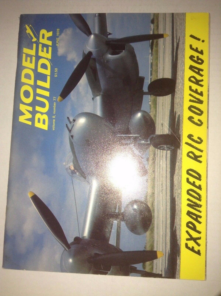 Model Builder Magazine Monocoupe 90A & Great P-38 June 1978 041717nonrh