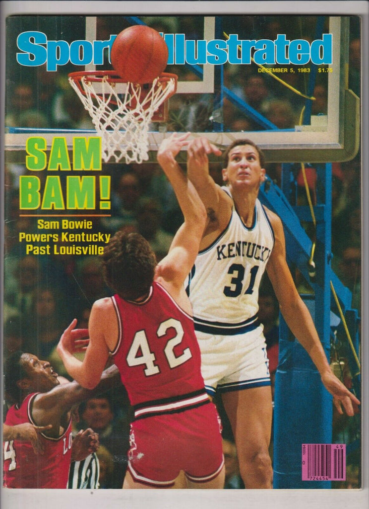 Sports Illustrated Sam Bowie December 5, 1983 021420nonr