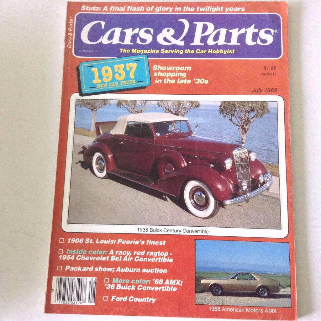 Cars & Parts Magazine 1936 Buick Century Vertible July 1983 052817nonrh