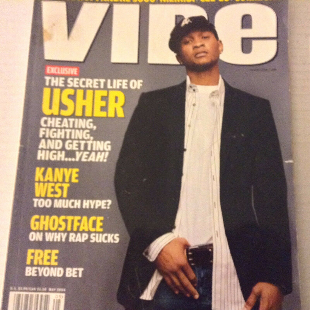 Vibe Magazine Usher Kanye West Ghostface May 2004 071817nonrh