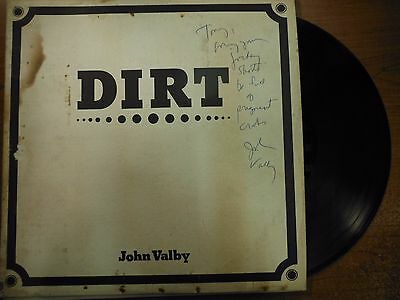 33 RPM Vinyl John Valby Dirt Gemsbok Records SIGNED Cover 042115SM