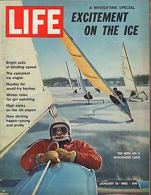 Life Magazine January 19 1962 Birthday Winter Special VG 051816DBE