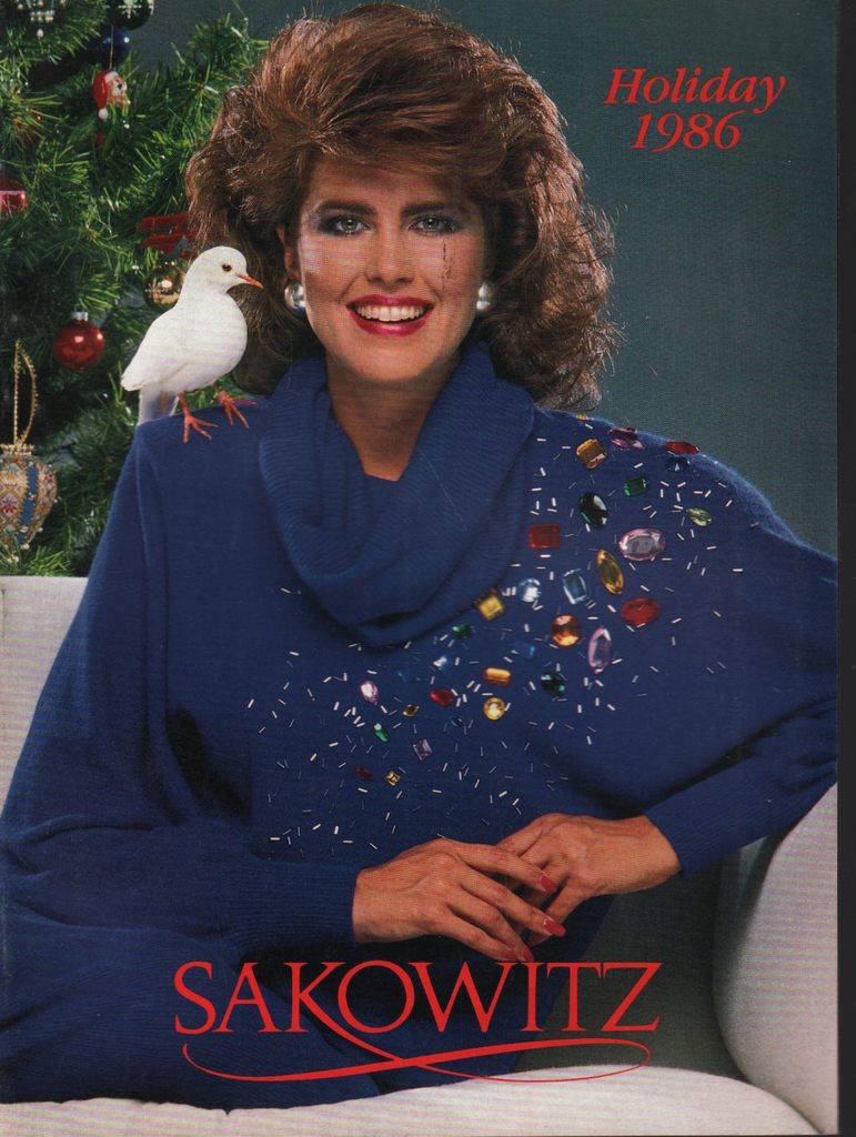 Sakowitz Holiday 1989 Gifts and Clothing Vintage Catalog 061820AME