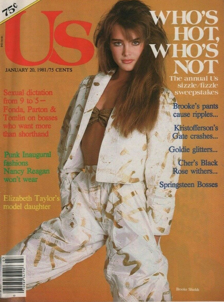 Us January 20 1981 Brooke Shields Nancy Reagan Elizabeth Taylor 062819DBE