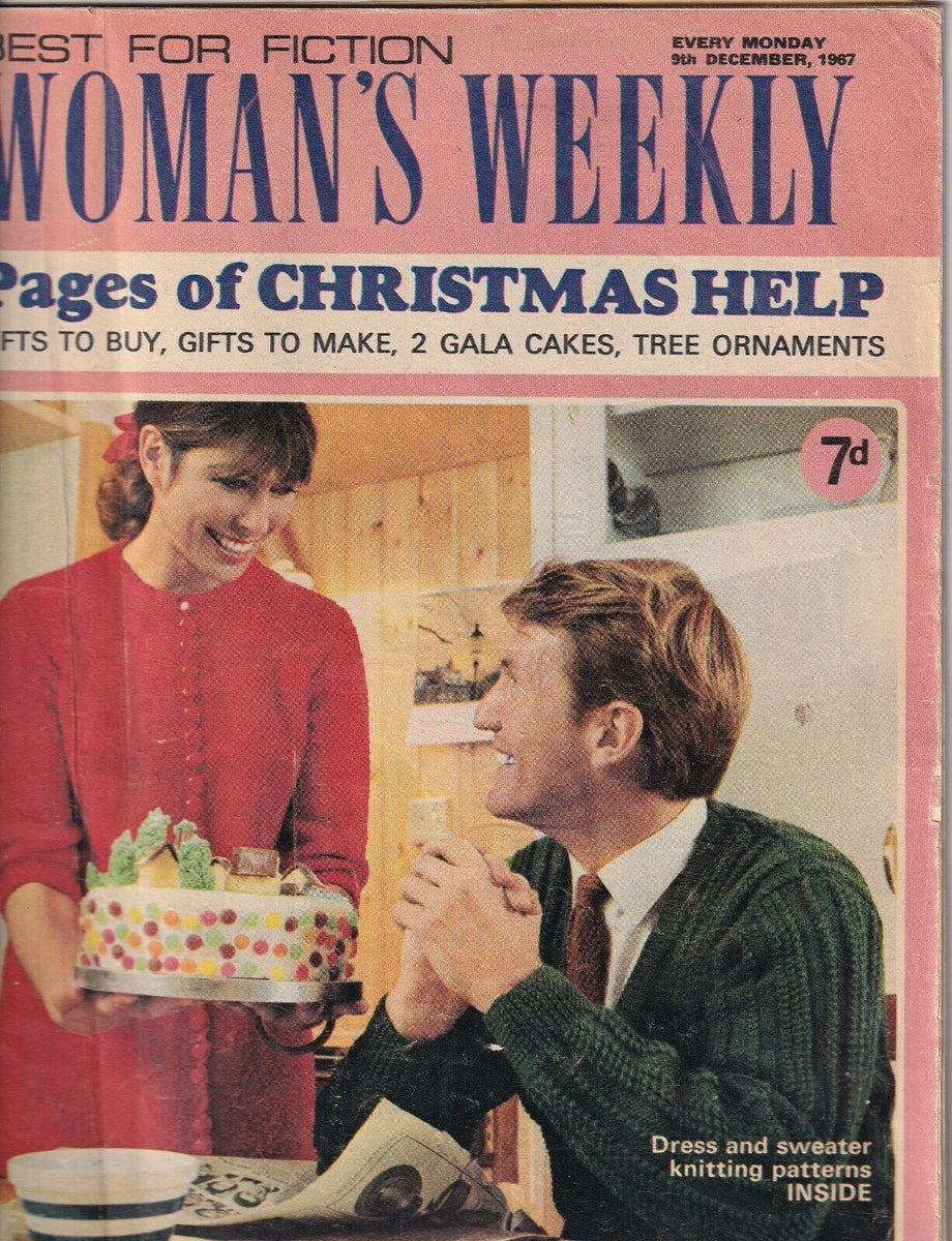 Woman's Weekly Magazine Christmas Help December 1967 051919nonr – mr ...