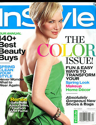 In Style Magazine April 2008 Renee Zelwegger EX 062316jhe
