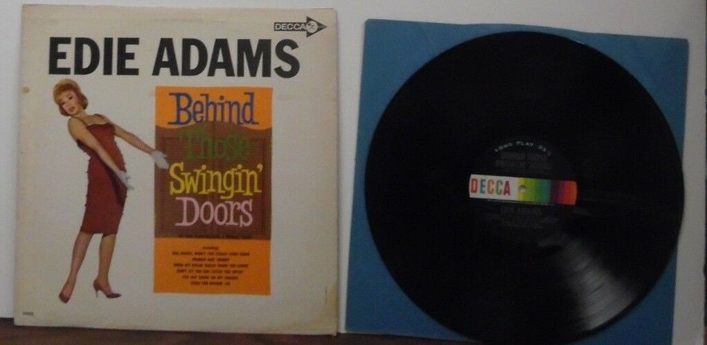 Behind Those Swingin' Doors Edie Adams vinyl DL34092 112518LLE