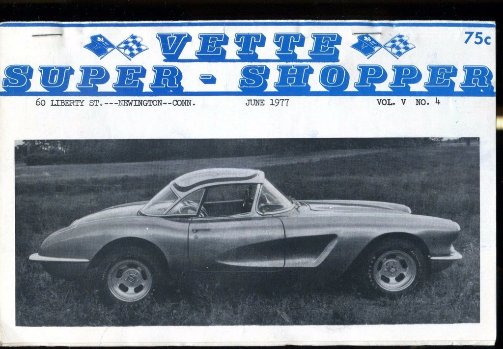 Vette Super Shopper Corvette June 1977 EX 030117nonjhe