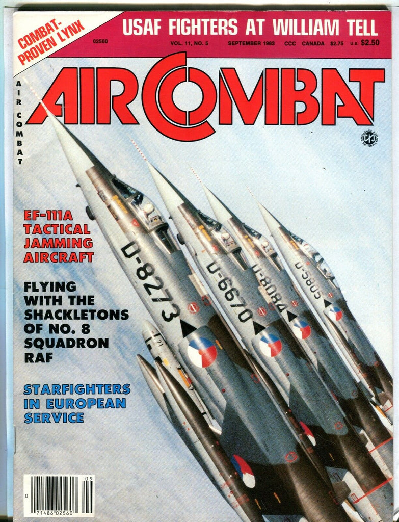 Air Combat Magazine September 1983 EF-111A EX No ML 111916jhe