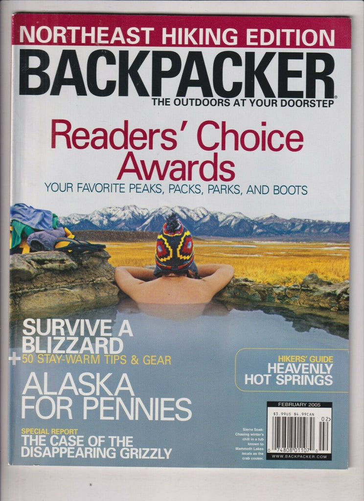 Backpacker Mag Readers' Choice Awards February 2005 032920nonrh