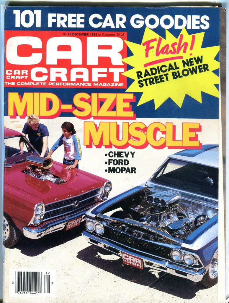 Car Craft Magazine December 1984 Mid-Size Muscle VG No ML 112316jhe