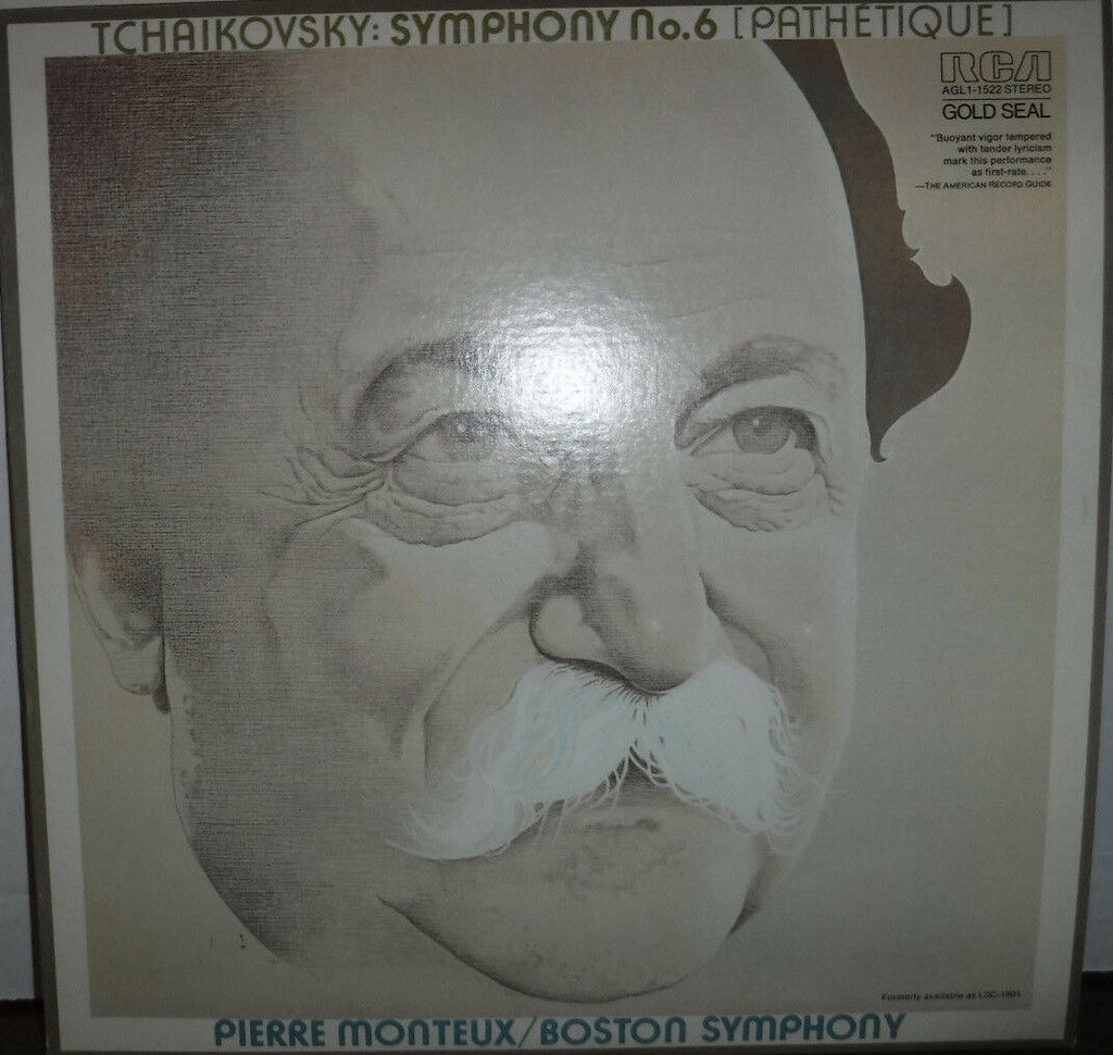 Tchaikovsky: Symphony No. 6 (Pathetique) Pierre Monteux RCA AGL1-1522 010218LLE