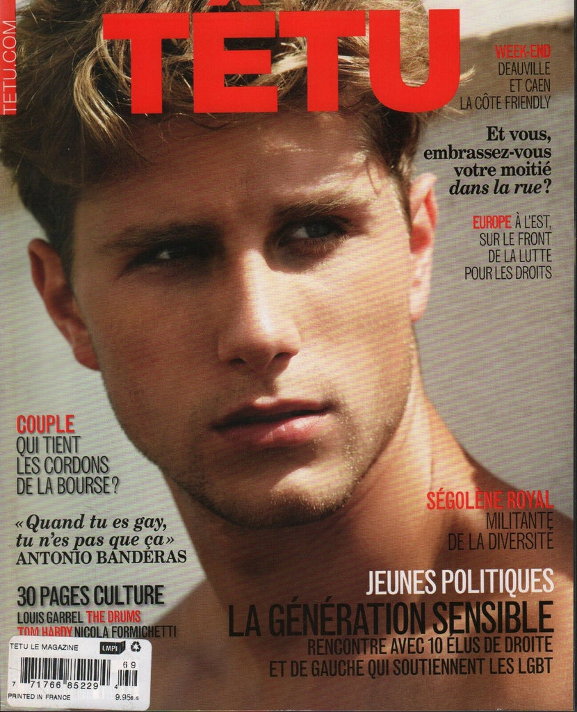 Tetu French Gay Interest Mag September 2011 Tom Hardy Louis Garrel 070918DBF