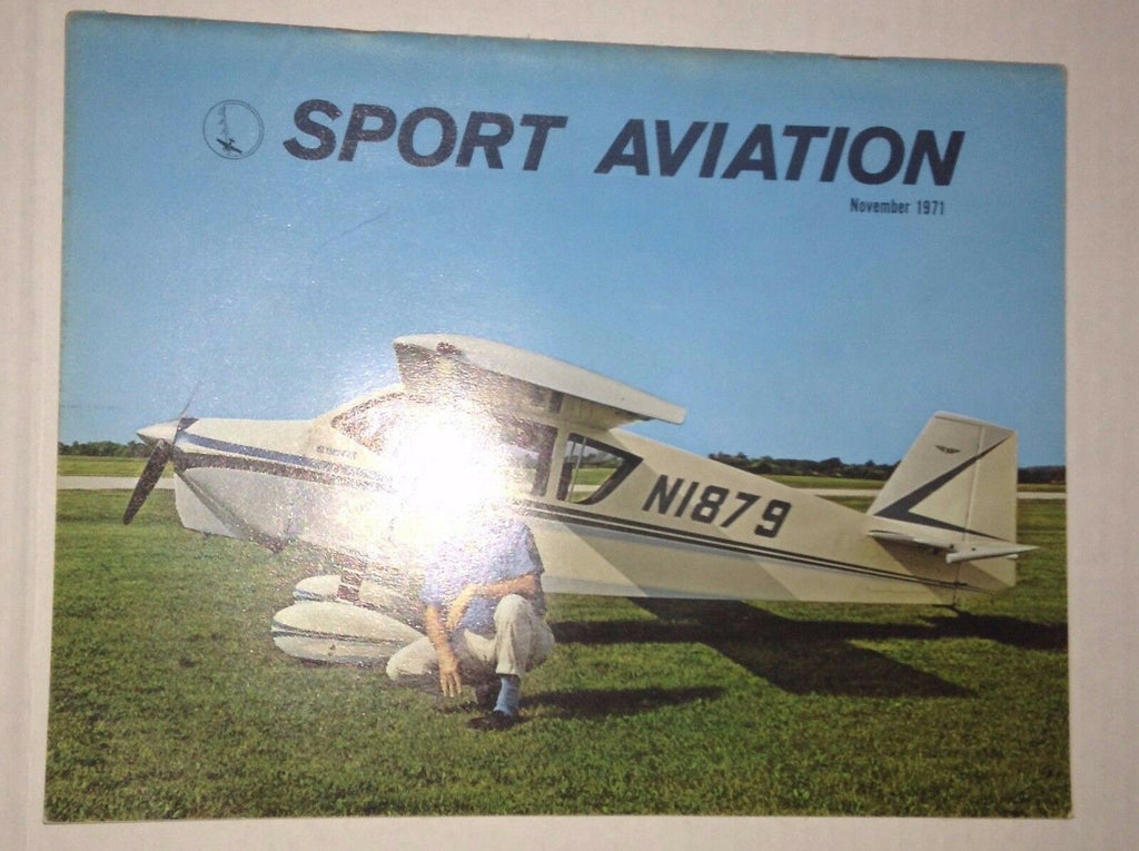 Sport Aviation Magazine Aerobatics Championship November 1971 010417RH