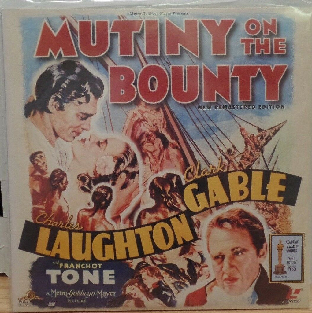 Mutiny on The Bounty Remastered Edition Extended 1993 MGM Laserdisc 071218DBLD2