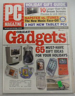 PC Magazine Great Gadgets 7 Napster Vs Itunes December 2003 FAL 061715R2