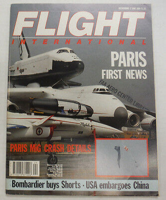 Flight International Magazine Paris First News June 1989 FAL 061015R