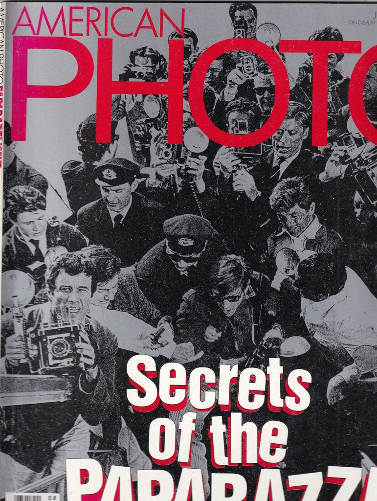 American Photo Mag Secrets Of The Paparzzi July/August 1992 082819nonr