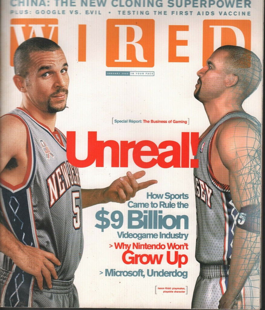 Wired January 2003 Jason Kidd Microsoft 021819AME
