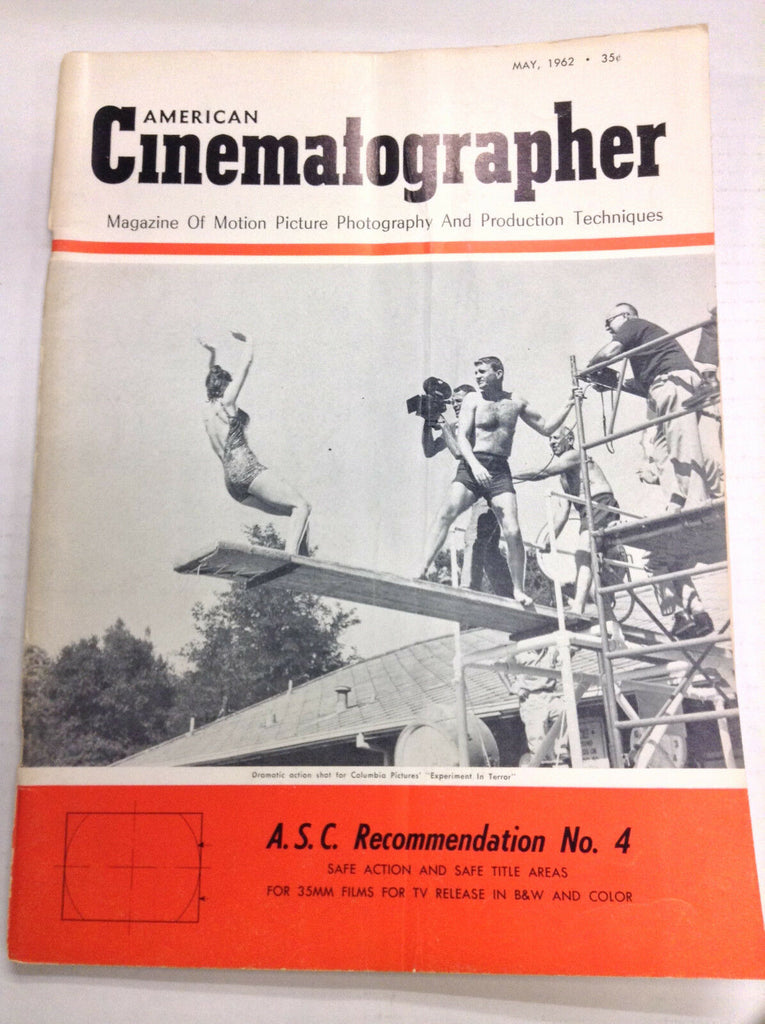 American Cinematographer Magazine ASC Recommend No.4 May 1962 040917nonrh