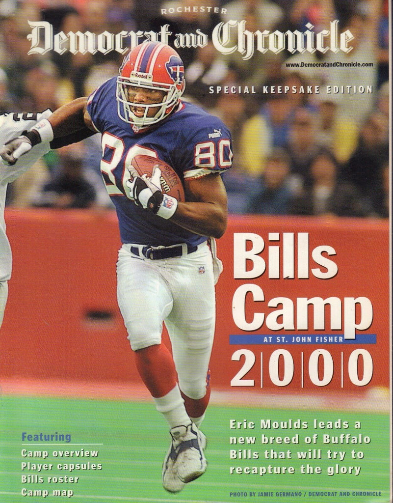 Rochester Democrat & Chronicle Buffalo Bills Camp Magazine 2000 072517nonjhe