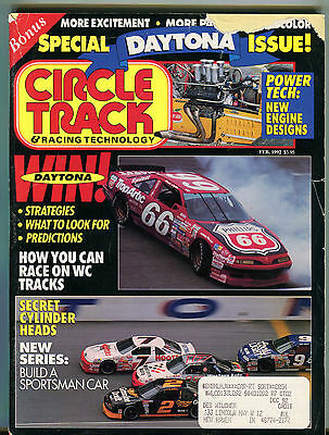 Circle Track & Racing Technology Magazine February 1992 GD 060716jhe