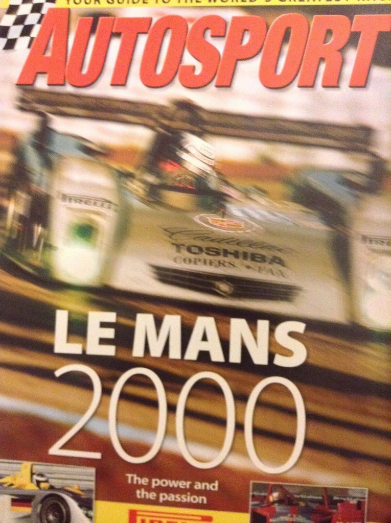 Autosport Magazine Le Mans 2000 June 2000 031318nonrh