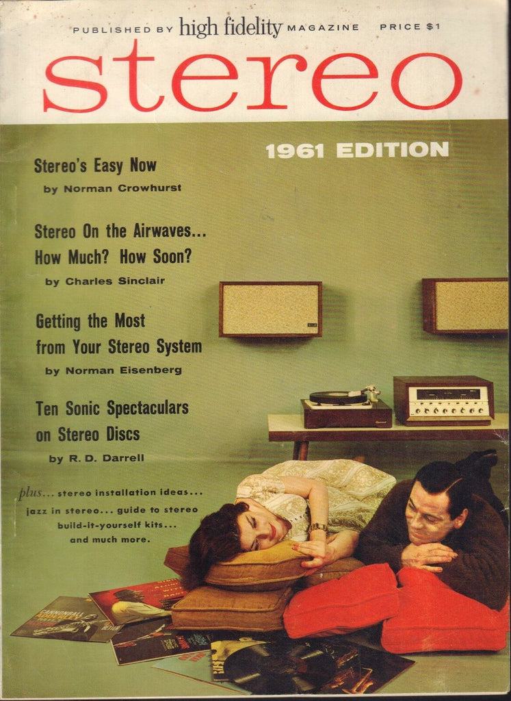 Stereo 1961 Edition Norman Crowhurst Charles Sinclair 083018AME