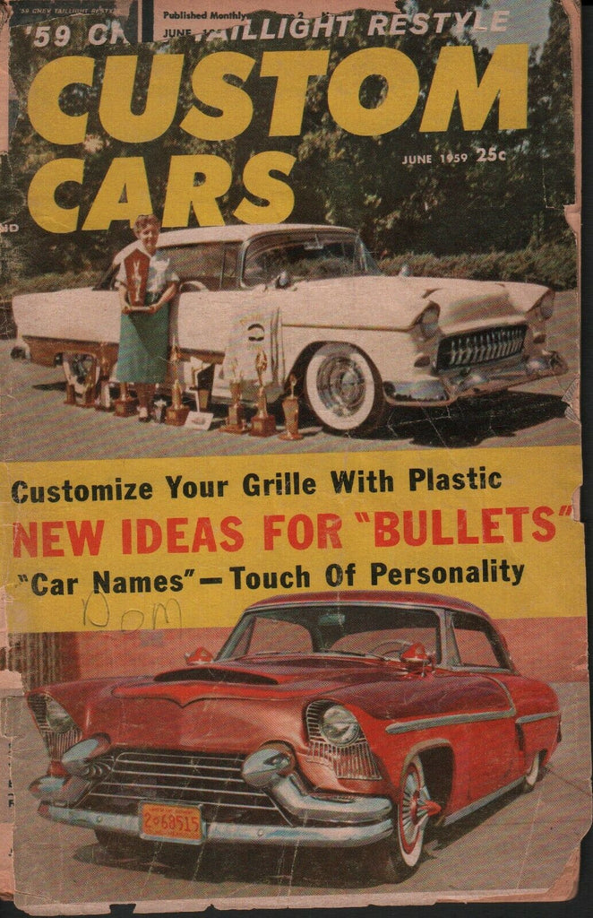 Custom Cars June 1959 New Ideas Car Names Chevrolet 061719AME