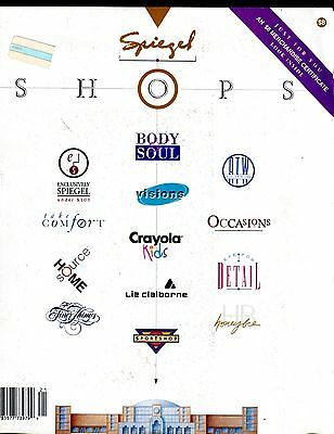 Spiegel Shops Catalog 1992 EX 082716jhe