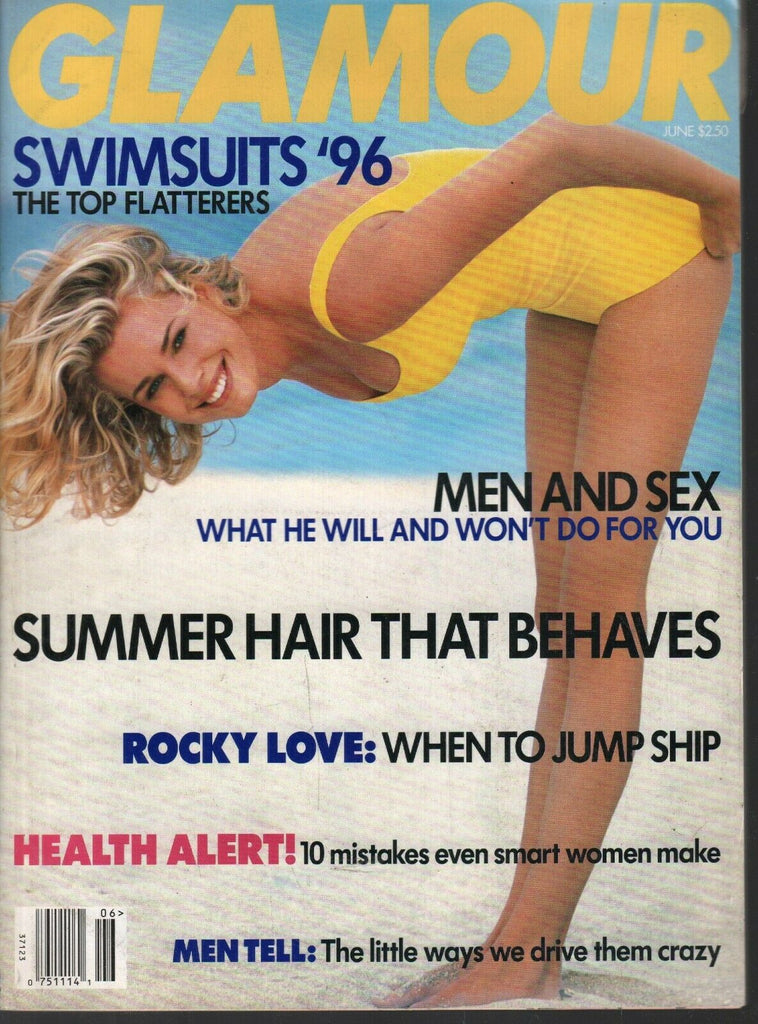 Glamour Magazine June 1996 Goldie Hawn Diane Keaton Rebecca Romijn 091820ame2