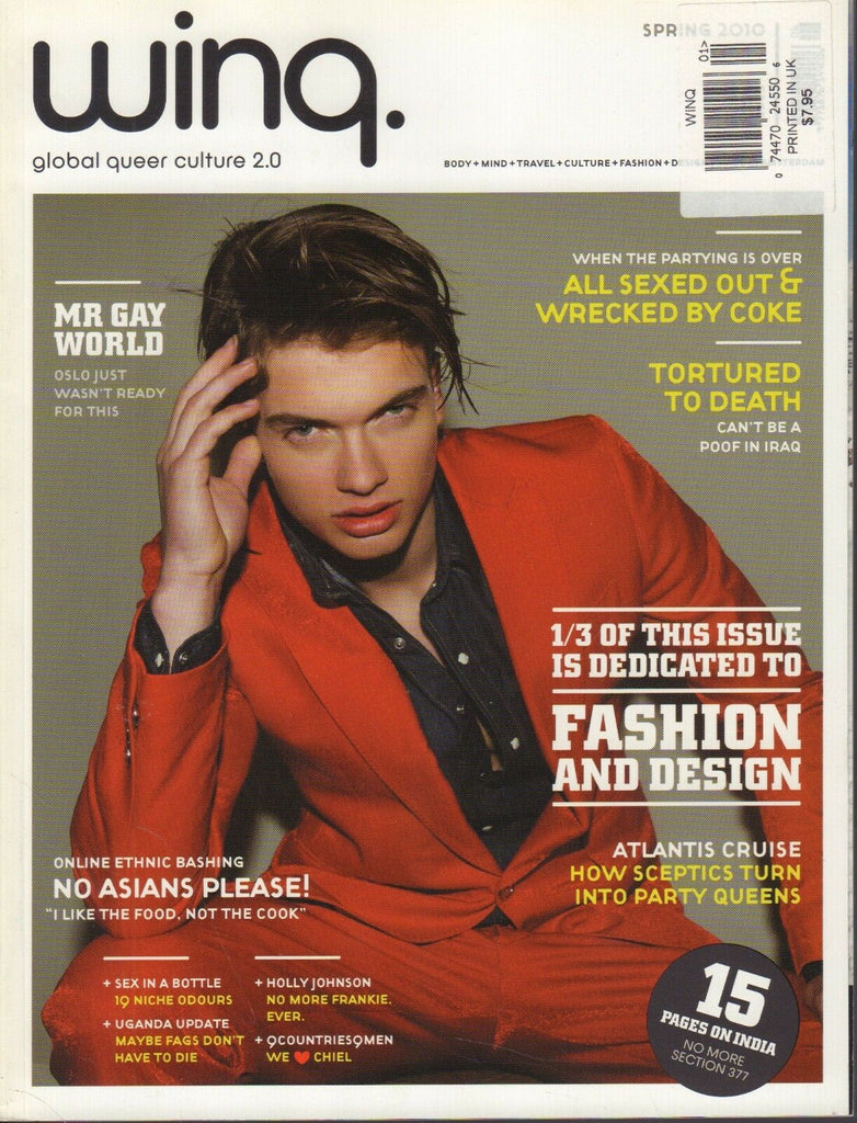 Wing Gay Fashion Magazine Spring 2010 Sandor Lubbe Holly Johnson 060718DBF2