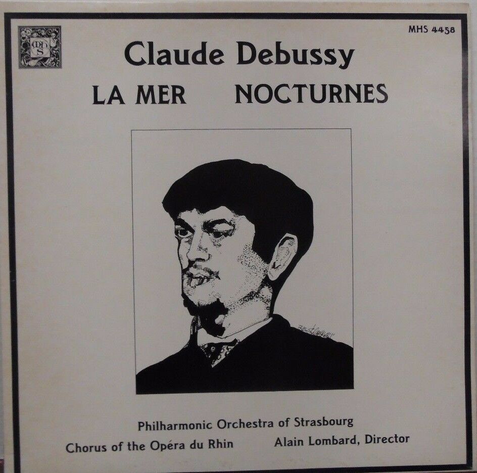 Claude Debussy La Mer 33RPM MHS-4458 091216LLE