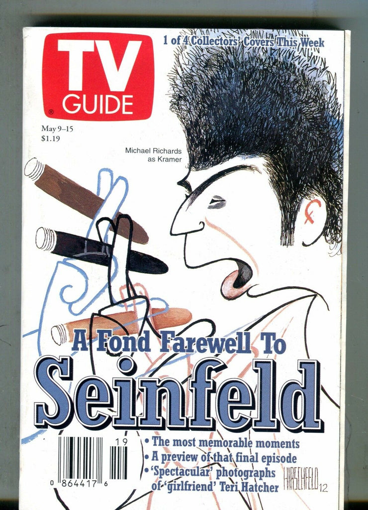 TV Guide Magazine May 9-15 1998 Michael Richards Seinfeld Farewell 063017nonjhe