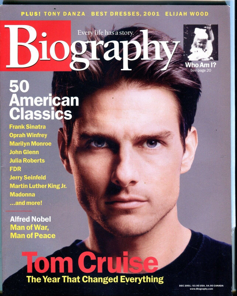 Biography Magazine December 2001 Tom Cruise EX No ML 030817nonjhe