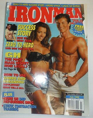 Ironman Magazine Success Story GH The Pros July 1998 VG 120914R2