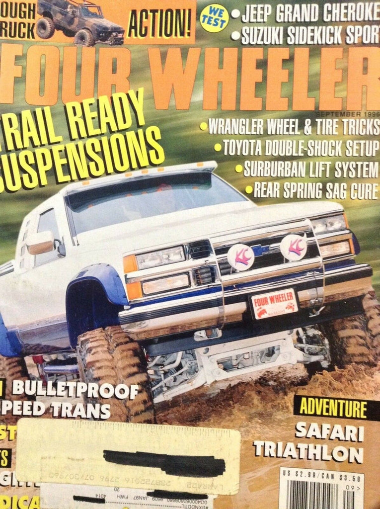 Four Wheeler Magazine Trail Ready Suspensions September 1996 022618nonrh