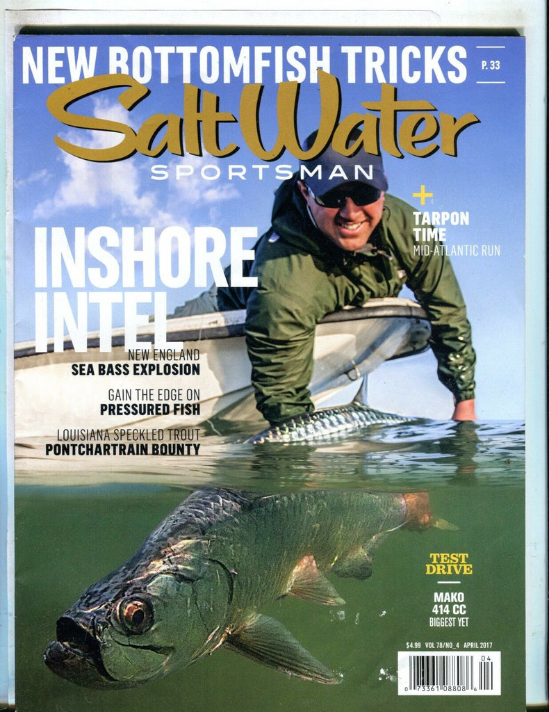 Salt Water Sportsman Magazine April 2017 Tarpon Time EX No ML 050917nonjhe