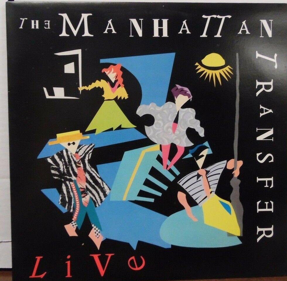 The Manhattan Transfer Live 33RPM B1723-1 103016LLE