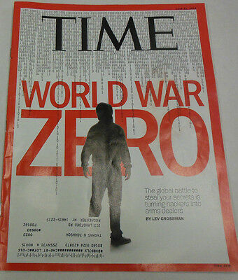 Time Magazine World War Zero July 2014 071814R