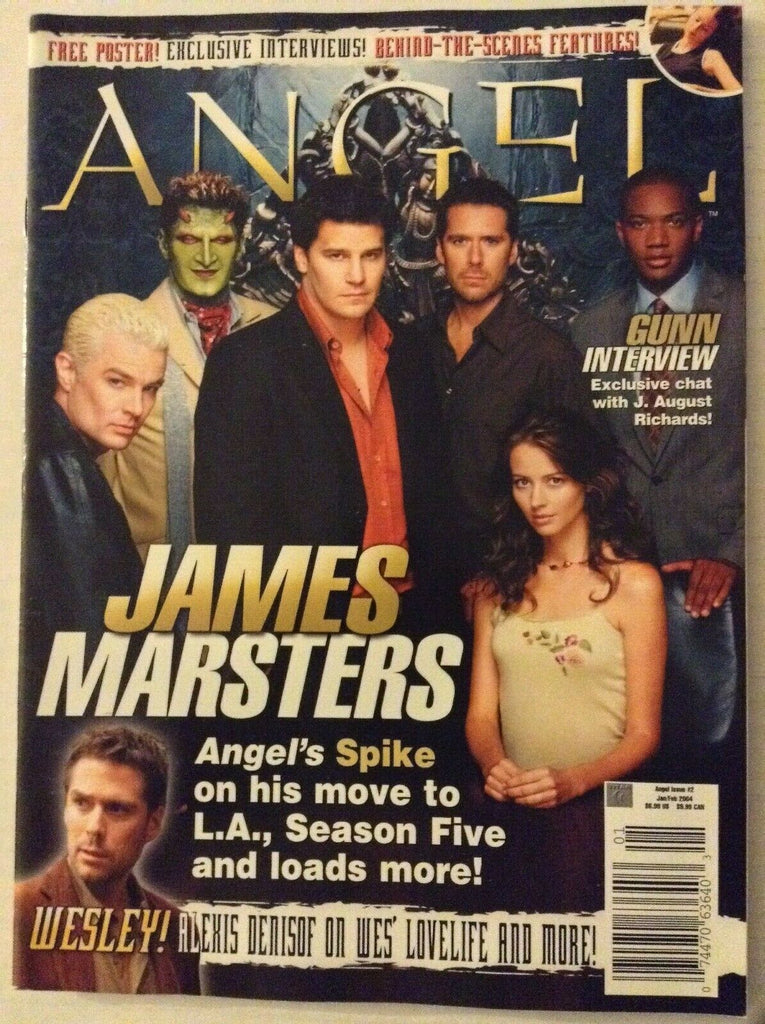 Angel Magazine James Marsters Buffy January/February 2004 022719nonrh