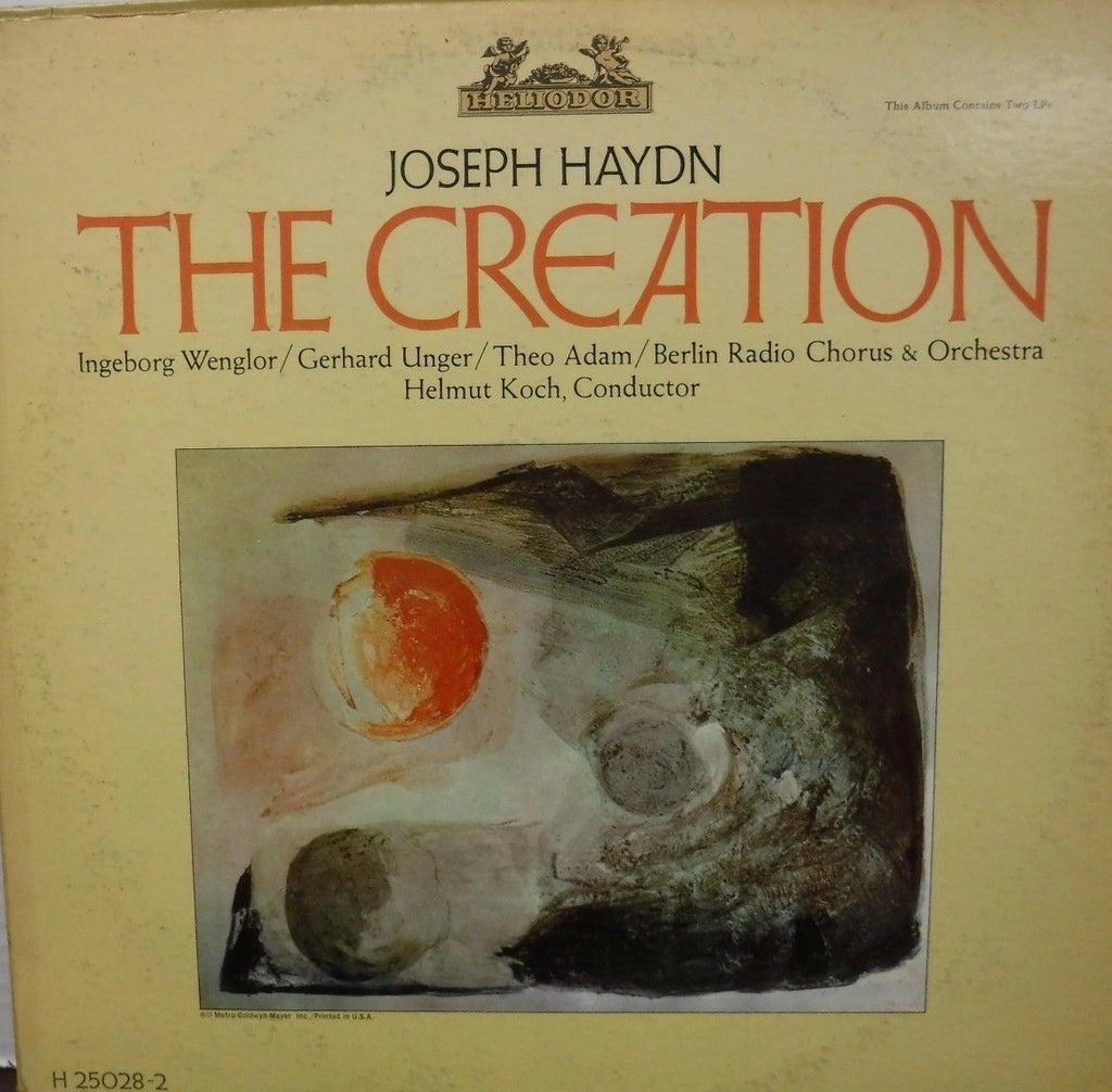 Joseph Haydn The Creation 33RPM two-record set H25028 011617LLE
