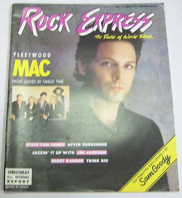 Rock Express Magazine Fleetwood Mac, Steve Van Zandt Vol.11 No.114 032913R