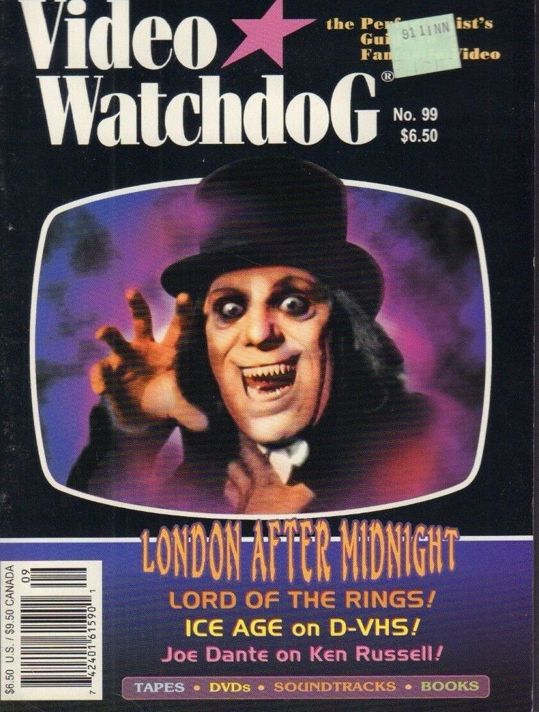 Video Watchdog no.99 Lord of The Rings Joe Donte Ken Russell 021318DBE