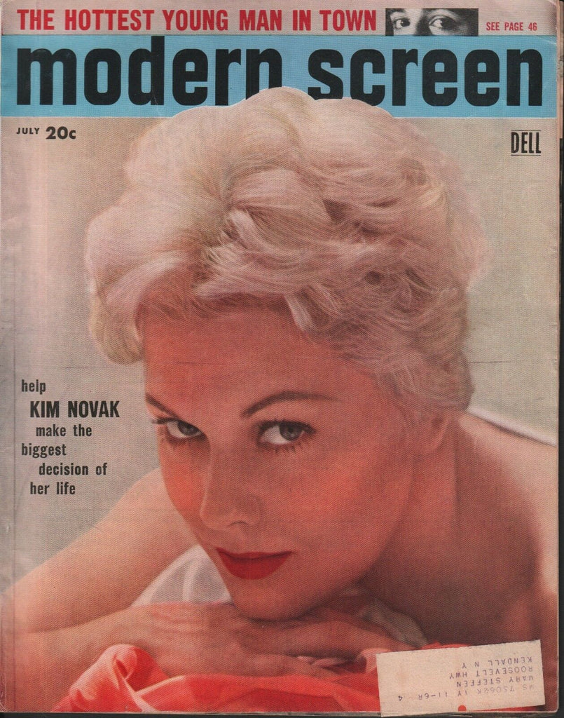 Modern Screen July 1956 Kim Novak 050918DBE