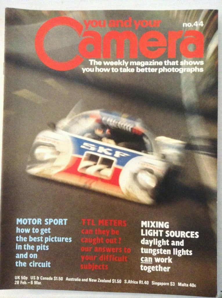 You And Your Camera Magazine Motor Sports TTL Meters Vol.3 No.44 022019nonrh