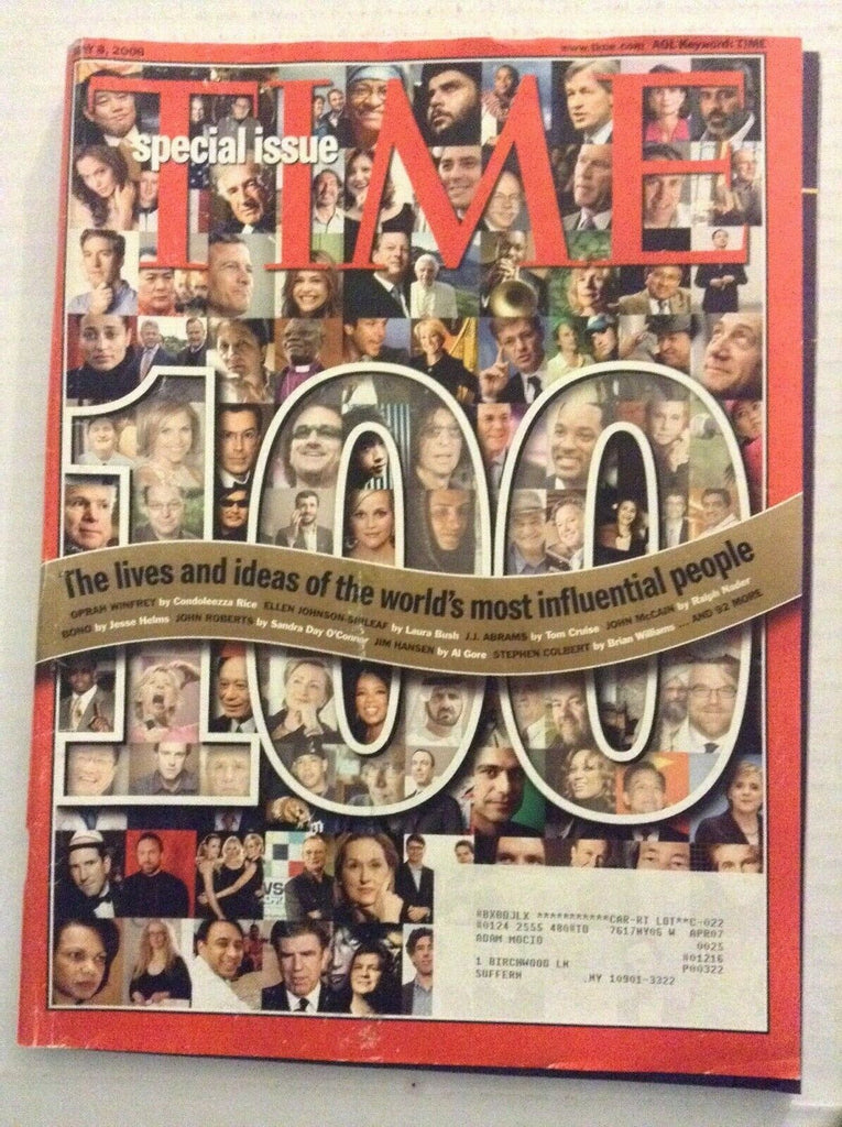Time Magazine 100 Most Influential People May 8, 2006 072119nonrh